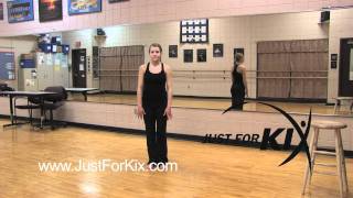 Jump Drill For Better Toe Touches from Just For Kix [upl. by Daigle]