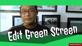 Efek Green Screen Dengan Shot Cut  Chroma Key Simple Shotcut  Belajar ShotCut 9 [upl. by Leighton872]