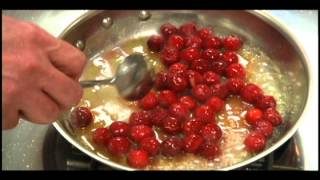 How to Make Cherries Jubilee [upl. by Atiuqer636]