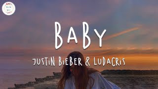 Justin Bieber ft Ludacris  Baby Lyrics Video [upl. by Elleira568]