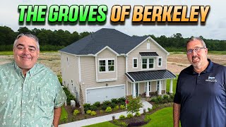 EXCLUSIVE TOUR 5 Unique Beazer Home Plans at The Groves at Berkeley Charleston SC [upl. by Noynek470]