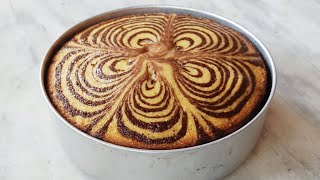 1 Egg Marble Cake In Blender  Without Oven  Tea Cake Recipe  Marble Cake Recipe  1 Egg Cake [upl. by Myo]