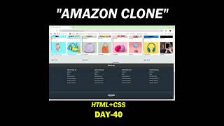 Current Coders 231000 amazon website clone clone webdevelopment web coders susbcribe [upl. by Kotz]