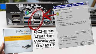 Bringing USB Support to Windows 982000 on Modern PCs USB 20 Ports Aren’t What They Used to Be [upl. by Perron]