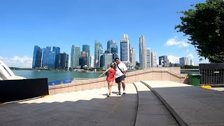 Singapore Trip  My first international travel with my husband [upl. by Ecallaw786]