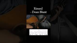 Rinsed  Dean Blunt TAB [upl. by Seigler224]