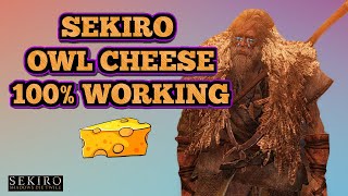 Sekiro  Owl Inner Father EASY CHEESE  100 WORKING Patch 106 2024 [upl. by Corvese]