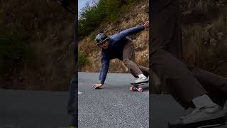 SLIDE WITH A ROCK longboard [upl. by Yuzik252]