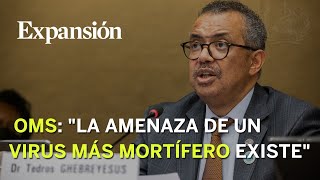 La OMS alerta de que llegará una nueva pandemia que será más mortífera [upl. by Ayatan]