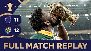 World Cup Champions crowned  New Zealand v South Africa  Rugby World Cup 2023 FINAL  Full Match [upl. by Kathryne]