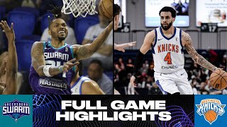 Westchester Knicks vs Greensboro Swarm  Game Highlights [upl. by Rehportsirhc]