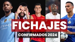 FICHAJES YA CONFIRMADOS Temporada 202425 2  Hablemos de Fútbol [upl. by Ares]