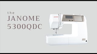 Janome 5300QDC [upl. by Nalac]