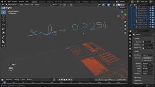 Basics of Blender  Interior Designing Part 1  Importing the plans and getting started in Hindi [upl. by Clarie886]