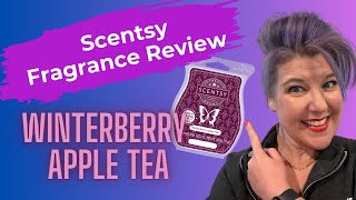 Scentsy Review  Winterberry Apple Tea  Jami Jo Sells Wax [upl. by Marcie]