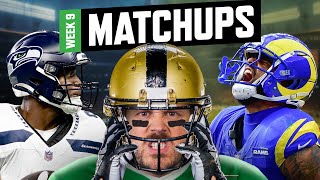 Week 9 Matchups  Ducer Daycare Fantasy Faceoff  Fantasy Football 2024  Ep 1668 [upl. by Ailimat]