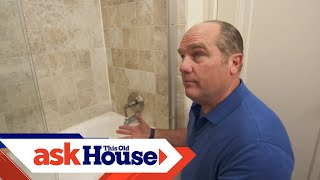 How to Add an Overflow to a Bathtub  Ask This Old House [upl. by Eceirtal]