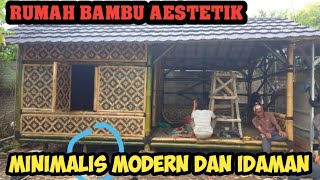 RUMAH DARI BAMBU 6X3 METER‼️ proses pembuatan rumah bambu berukuran 6x3 meter [upl. by Nork7]