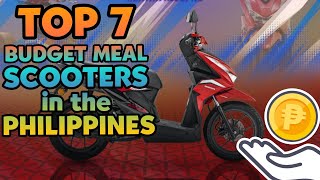 Top 7 Budget Meal Scooters with Fuel Efficient Below Php 80000 in the Philippines  For Year 2023🔥 [upl. by Ecinna]