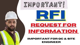 What is RFI Form in Construction Projects Request for Information Form QC amp Site Engineers [upl. by Sloan]