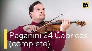 PAGANINI 24 Caprices complete Antal Zalai violin 🎵 classical music [upl. by Slocum]