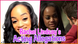 The Truth Behind Bachelor Rachel Lindsay Is She a Paid Actress [upl. by Phelips898]