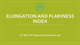 Flakiness and Elongation test on Coarse Aggregates [upl. by Milstone1]