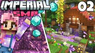 Shopping Death amp Mines Entrance  Imperial SMP  Ep 2 [upl. by Enelhtak]