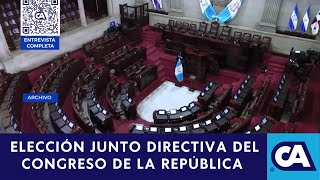 Entrevista Elección junta directiva del Congreso [upl. by Darbee641]