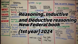 Lecture05 Ch01 Reasoning Inductive and deductive reasoning with examples federal chemistry 2024 [upl. by Neoma81]