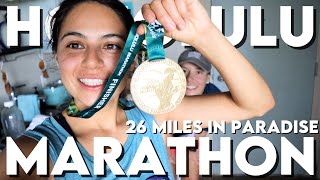 Running the Honolulu Marathon 2023  Our Second Marathon  Winter in Hawaii Vlog  Vlogmas 2023 [upl. by Sachs981]