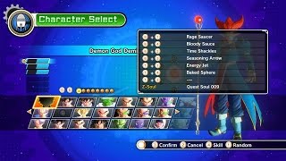 Dragon Ball Xenoverse Demigra Fully Playable  All of Demigras Attacks and Ultimates Mod [upl. by Orms]