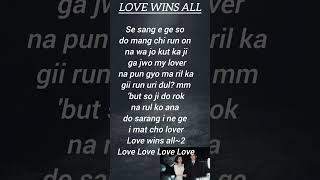 Love Wins All  IU amp V kpop iu music lyrics song [upl. by Harutak]