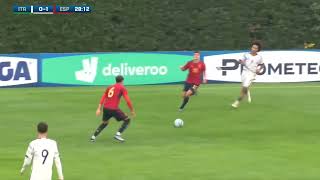 Peio Canales VS Italia Sub19 [upl. by Delwyn]