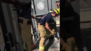 Two Halligan forcible entry [upl. by Jahncke959]