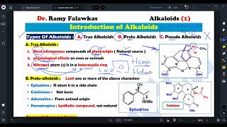 Alkaloid 1  SGU [upl. by Nosille]