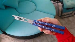 BEST BALISONG ON AMAZON ONLY 36 [upl. by Ecirehs163]