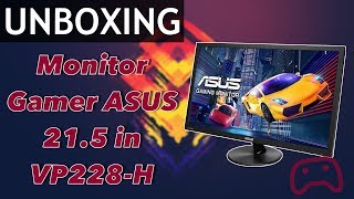 Unboxing Monitor Gamer ASUS VP228H 215 pulgadas en Español MX  1080p 60fps [upl. by Beverlee]