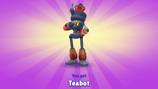 Subway Surfers Marrakesh  All 5 Stages Completed Teabot New Update  All Characters Unlocked Boards [upl. by Anrev]