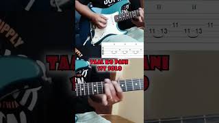 Taal ko Pani  Nepathya 1 solo with tabs [upl. by Olodort91]