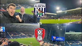 WBA VS ROTHERHAM VLOG A BIG WIN WHICH COULD CEMENT ALBION’S PLACE OFF PLACE [upl. by Esenwahs]