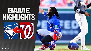 Blue Jays vs Nationals Game Highlights 5324  MLB Highlights [upl. by Imas257]