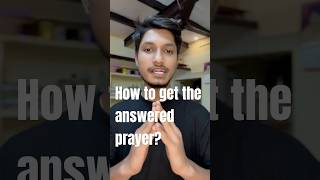 How to get the answered prayer ankitsajwan godslove trendingshorts [upl. by Sikram]