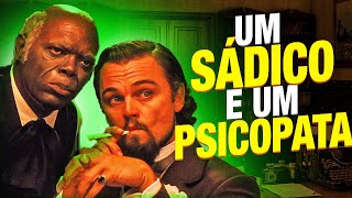 sádico VS psicopata Calvin e Stephen em Django Livre [upl. by Ailekahs]