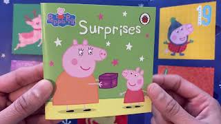 2 Peppa Pig amp Surprises Advent Calendar Book Collection  Read Aloud Books For Children [upl. by Eceryt205]