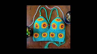 Trendy Crochet Top Designs For Women [upl. by Bob]