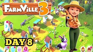 FarmVille 3  Animals Gameplay Walkthrough Day 8 [upl. by Assyram]