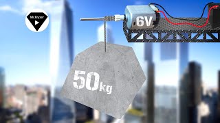 Will the 6V motor be able to lift 50 kg [upl. by Chandal]