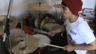 RELIENT K Be My Escape Drum Cover [upl. by Nodnab]