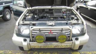 MMC Pajero Montero 1991 turbo diesel V44W4D56 AT [upl. by Ylen]